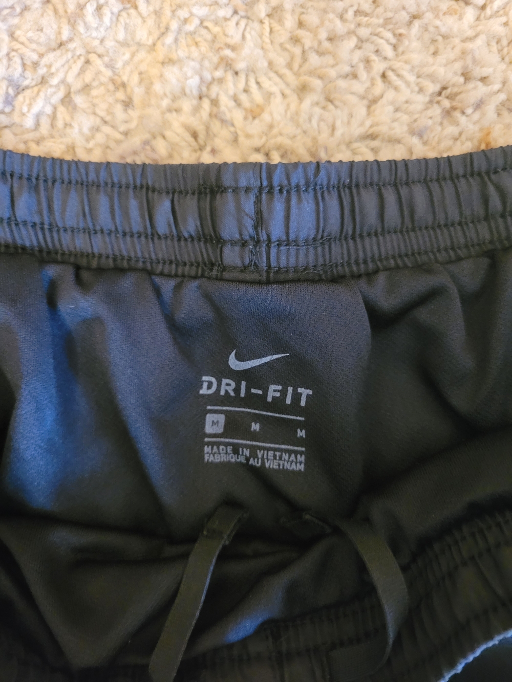Nike Black and Teal Women's Athletic Shorts Dri - Fit  Size Medium - Picture 2 of 3